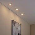 Eglo EU FUEVA?1 Recessed LED Lights – Chrome, 3 Pack, Warm White, Slim Indoor Ceiling Downlights