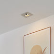 Eglo EU Areitio White Aluminum LED Set of 3 Recessed Light, 9.5cm, 3000K