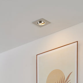 Eglo EU Areitio White Aluminum LED Set of 3 Recessed Light, 9.5cm, 3000K