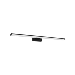 Eglo EU Pandella 1 LED Aluminium & Plastic Black Bathroom Mirror Light , 78cm
