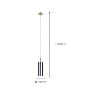 Eglo EU SELVINO Pendant Ceiling Light – Smoked Glass & Satin Nickel Finish, E27, Height Adjustable