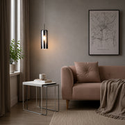 Eglo EU SELVINO Pendant Ceiling Light – Smoked Glass & Satin Nickel Finish, E27, Height Adjustable