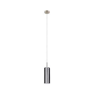Eglo EU SELVINO Pendant Ceiling Light – Smoked Glass & Satin Nickel Finish, E27, Height Adjustable