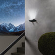 Eglo EU BRIANZA Outdoor LED Wall Light – Black Cast Aluminium, Warm White, IP44 Exterior Lighting