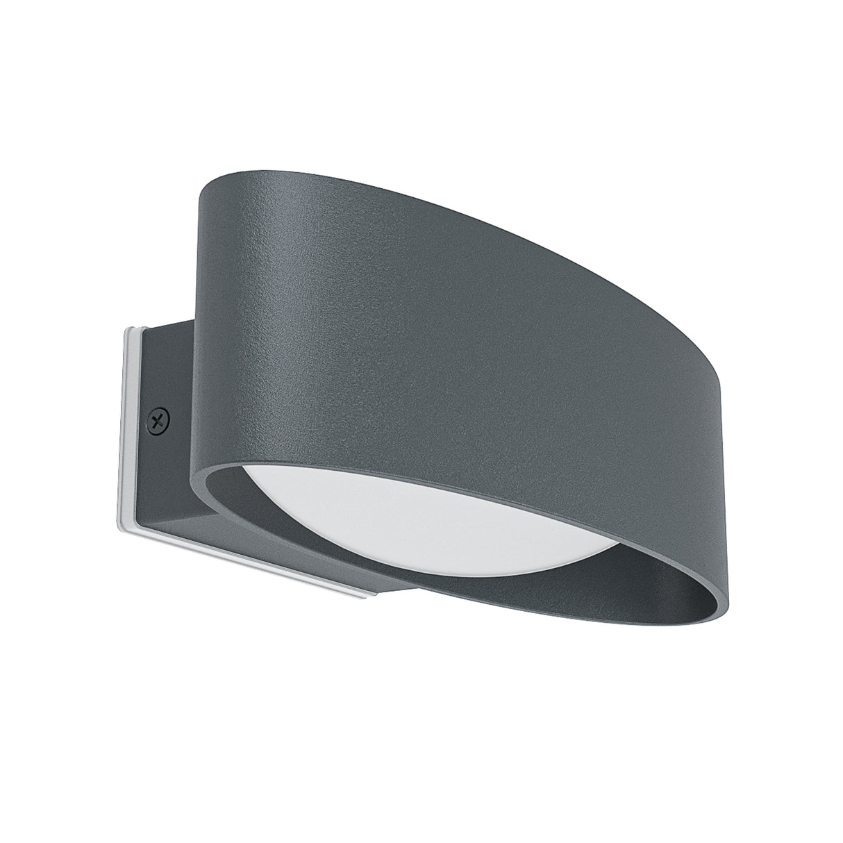 Eglo EU CHINOA Outdoor LED Wall Light – Anthracite Aluminium & Steel, Warm White, Exterior Lighting