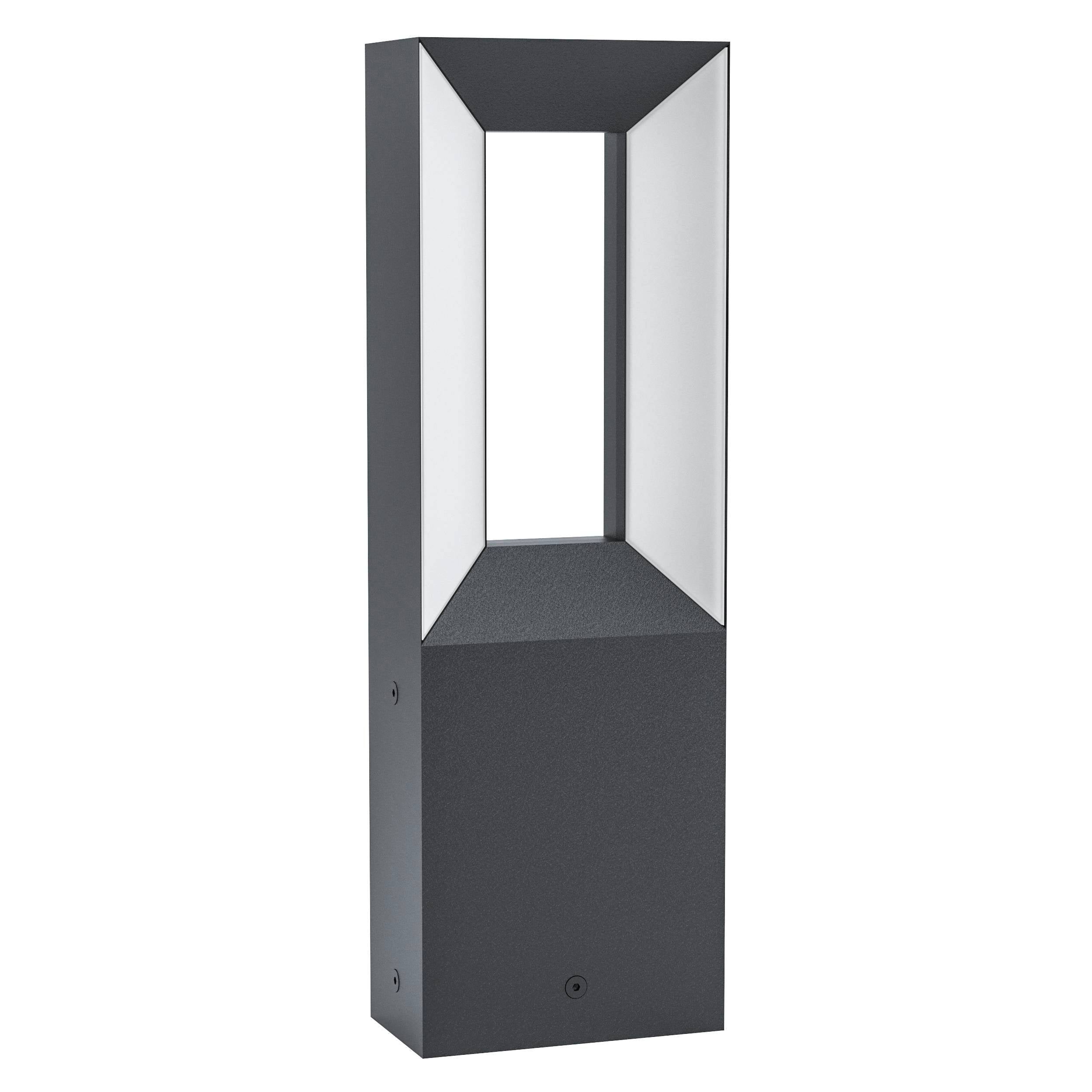 Eglo EU Gorosiba Black Steel & Glass 3-Light Pendant