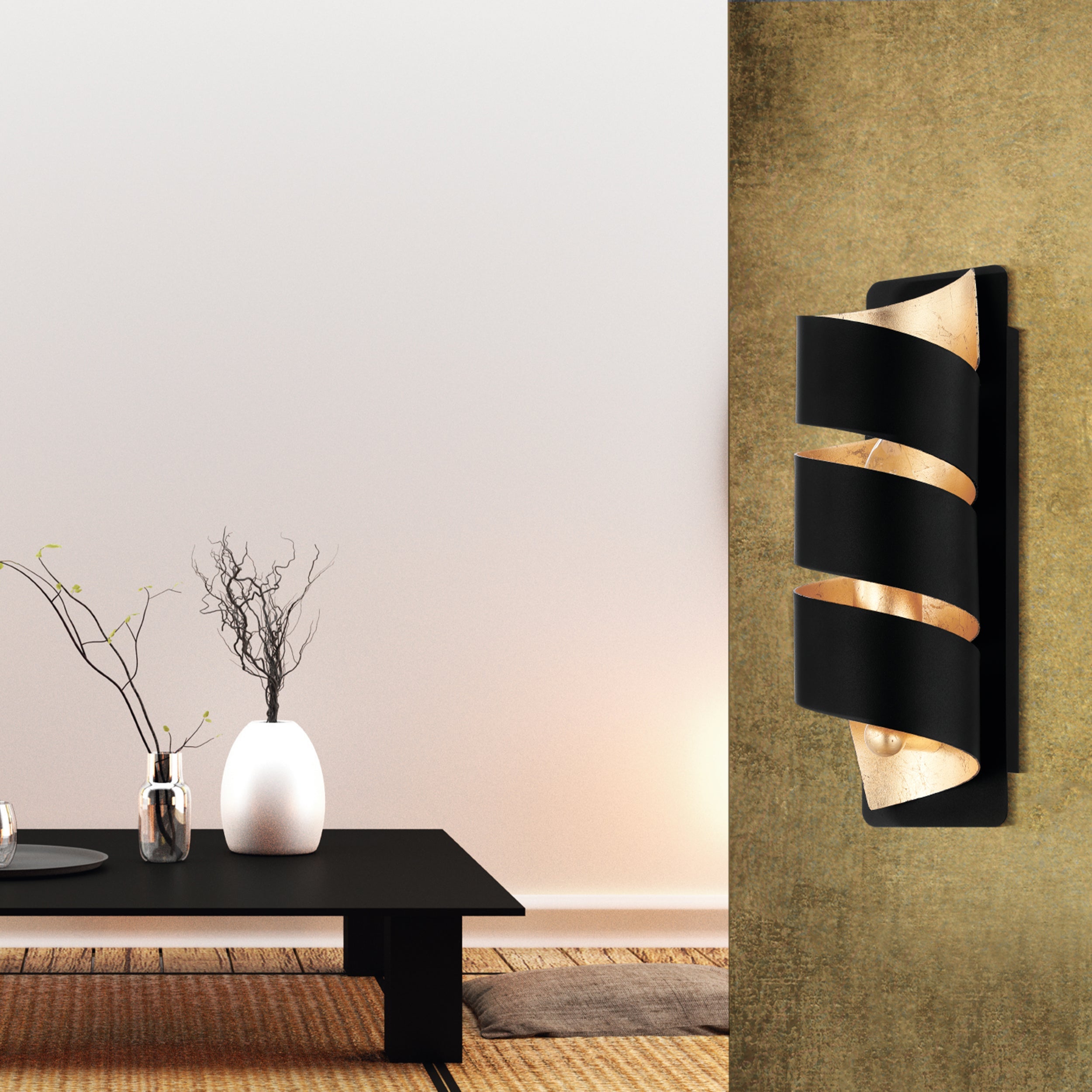 Eglo EU CABALES LED Table Lamp – White Plastic, Warm White, Modern Indoor Lighting