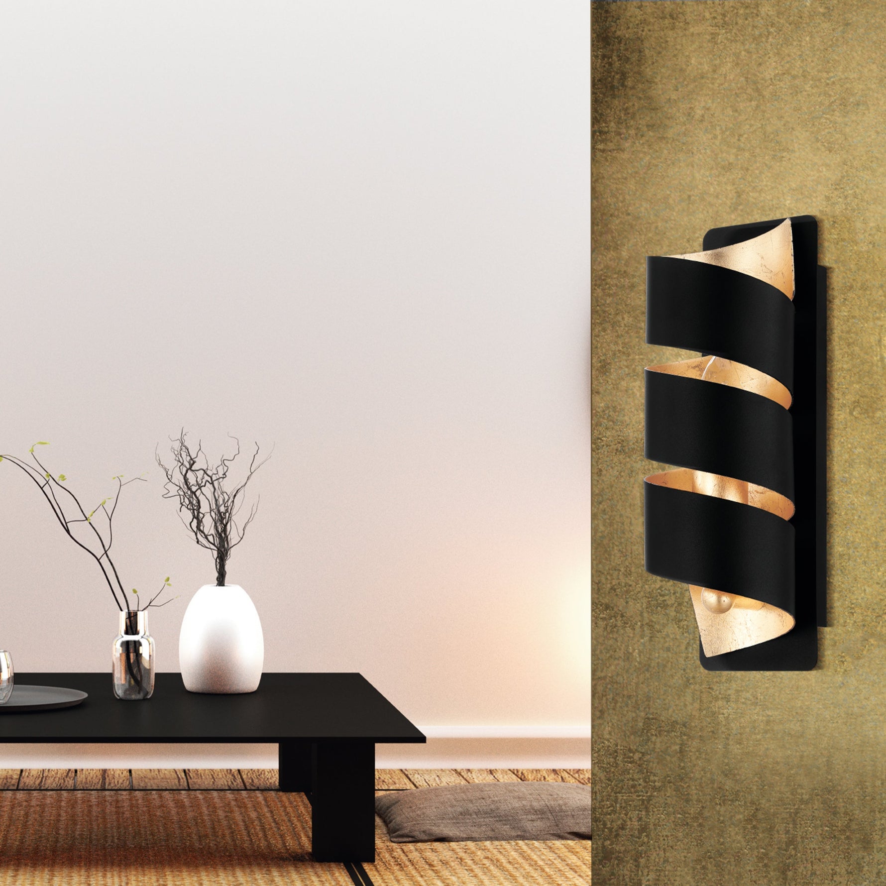 Eglo EU CABALES LED Table Lamp – White Plastic, Warm White, Modern Indoor Lighting