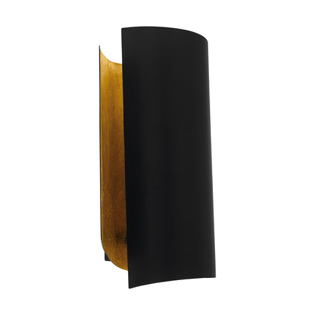 Eglo EU Falicetto Black & Gold Wall Light