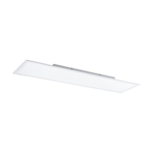 Eglo EU Salobrena-B White Aluminium & Steel  LED Ceiling Light, 120cm