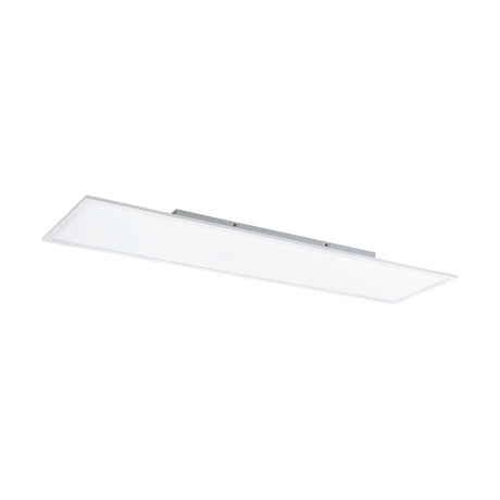 Eglo EU Salobrena-B White Aluminium & Steel  LED Ceiling Light, 120cm