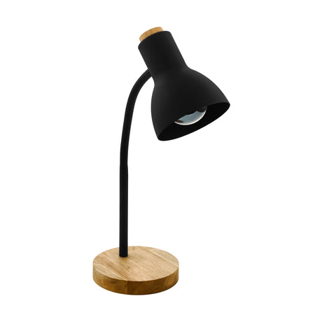 Eglo EU Veradal Classic Brown & Black Steel Table Lamp