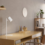 Eglo EU Ceppino White Steel Modern Minimal LED Table Lamp