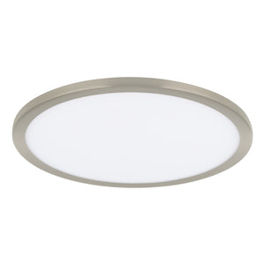 Eglo EU FUEVA FLEX LED Recessed Light – Satin Nickel Aluminium, Warm White, Flexible Cut?Out, Indoor Lighting