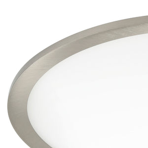 Eglo EU FUEVA FLEX LED Recessed Light – Satin Nickel Aluminium, Neutral White, Flexible Cut?Out, Indoor Lighting
