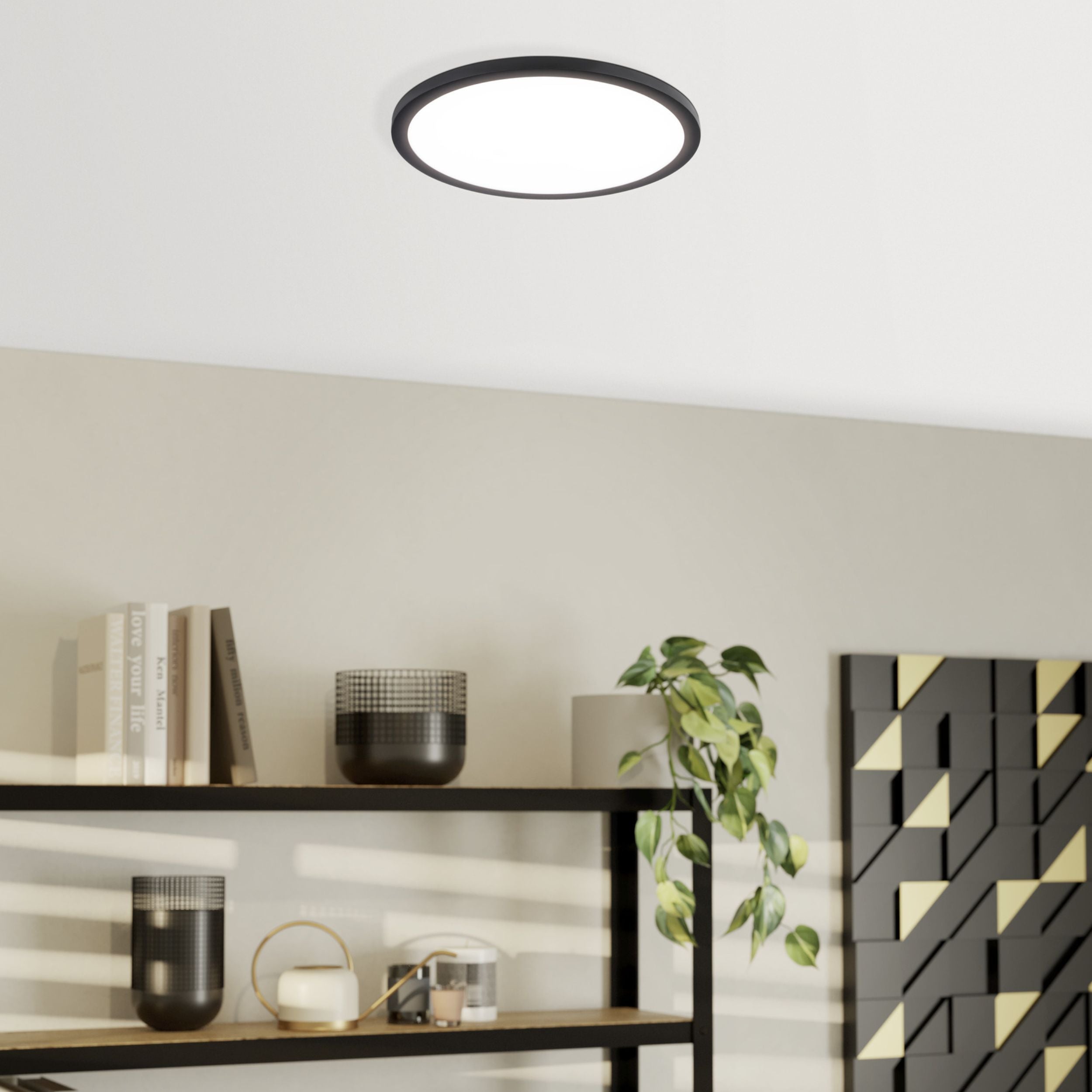 Eglo EU CAMARDA Outdoor LED Wall Light – White Aluminium, Neutral White, Modern Exterior Lighting product image - Endon Lighting from First Light Direct with great prices and fast UK delivery