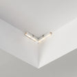 Eglo EU SURFACE PROFILE?2 Aluminium Profile – White, 110?mm, Surface Mount LED Strip Accessory
