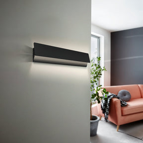 Eglo EU Zubialde Aluminium & Steel Black LED Wall Light