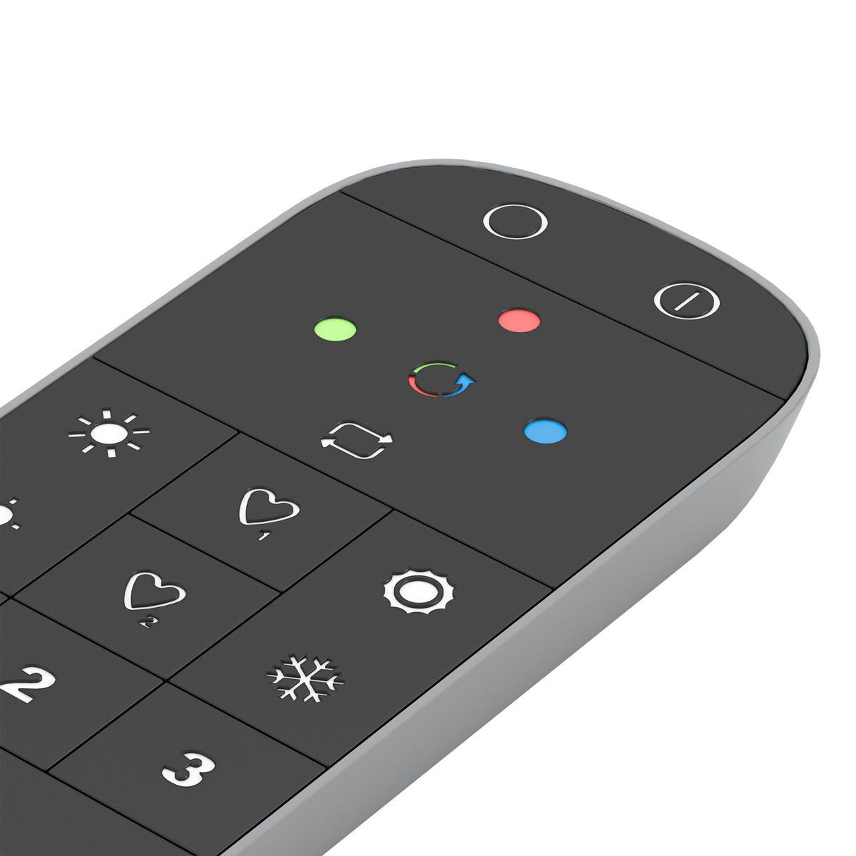 Eglo EU CONNECT.Z Remote Control – Grey, Smart Lighting Controller, Indoor Wireless Lighting Accessory
