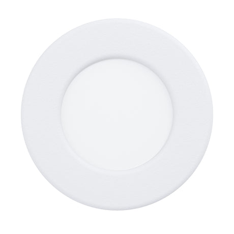 Eglo EU Fueva 5 White LED Round Recessed Light, 8.6cm, 3000K