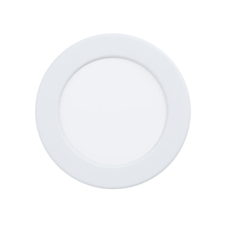 Eglo EU Fueva 5 White LED Round Recessed Light, 11.7cm, 3000K