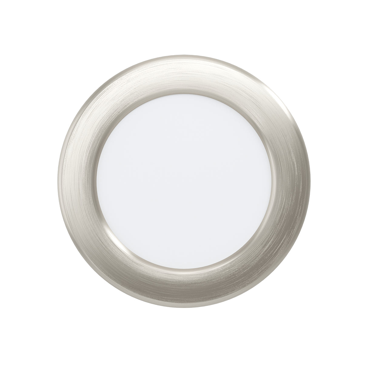 Eglo EU Fueva 5 Satin Nickel LED Round Recessed Light, 11.7cm, 3000K