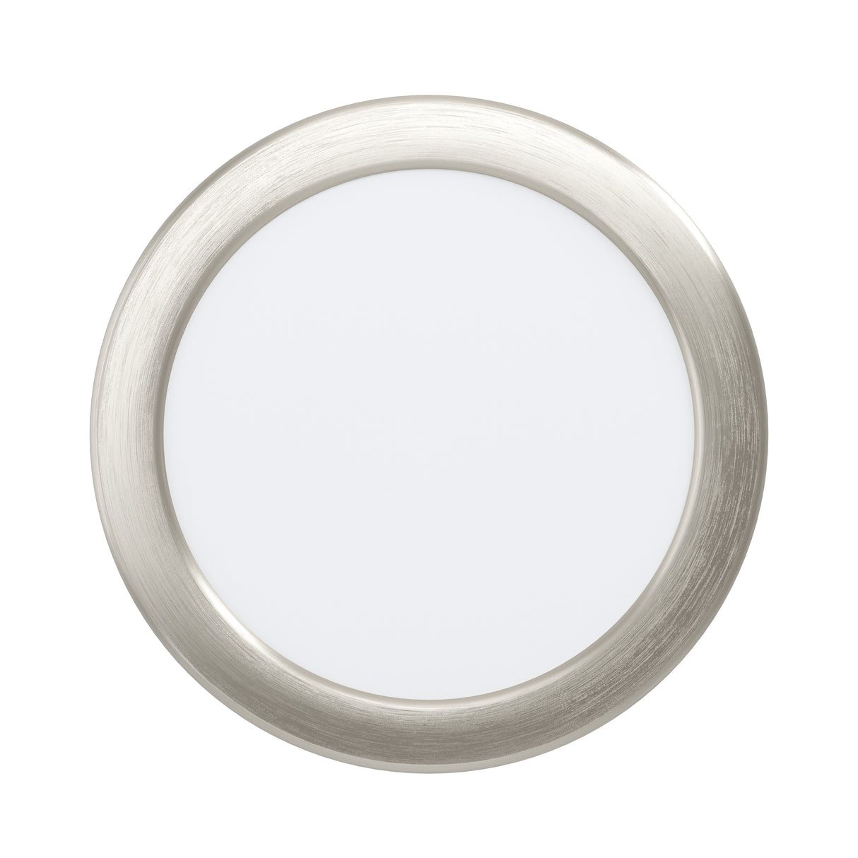 Eglo EU Fueva 5 LED Round Satin Nickel Steel Recessed Light, 16.6cm
