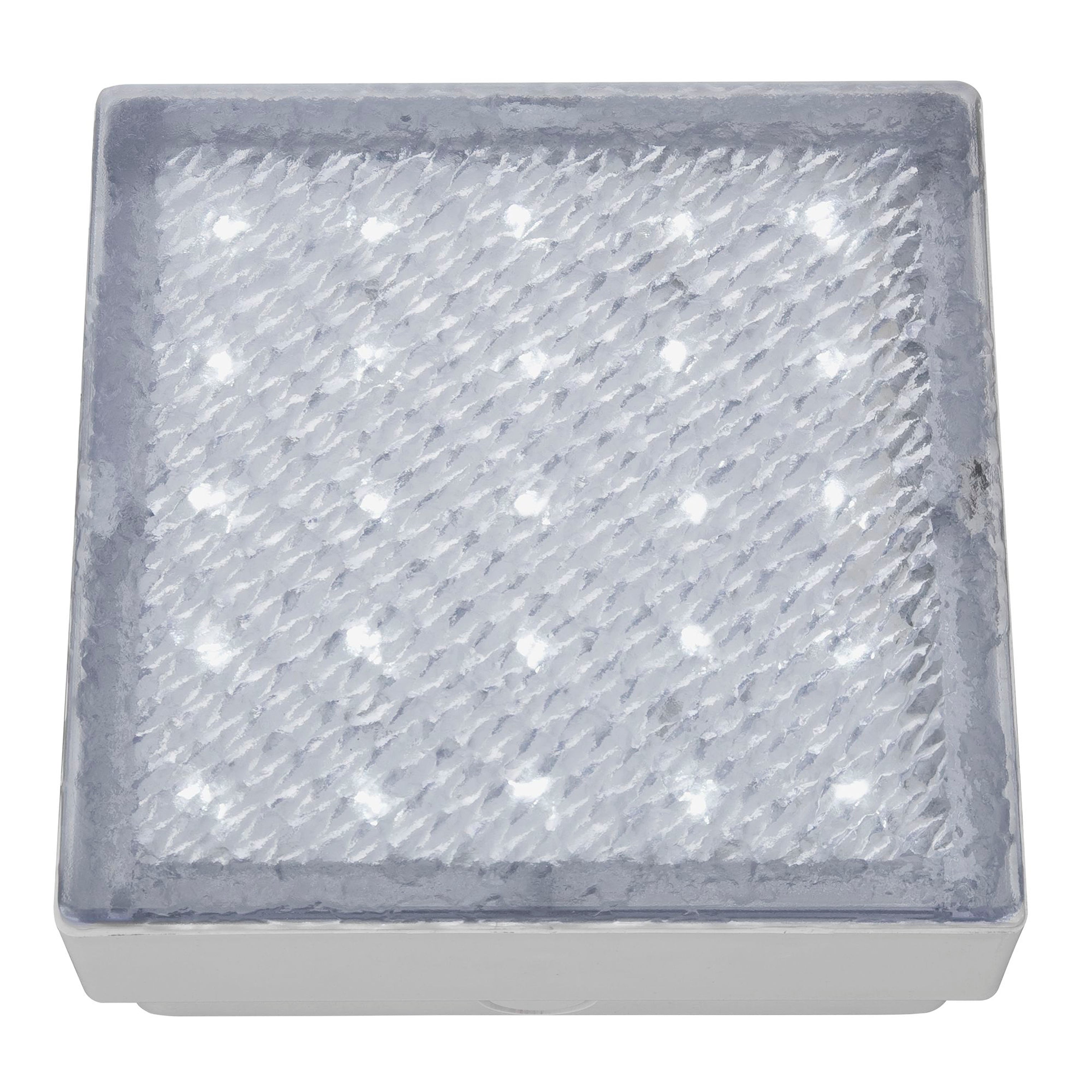 Walkover Outdoor Recessed - White Metal & Polycarbonate