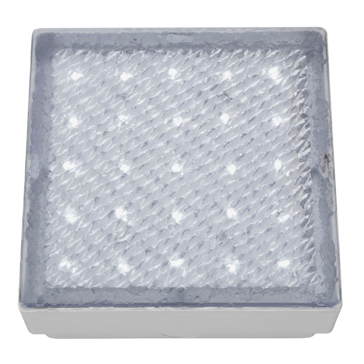 Walkover Outdoor Recessed - White Metal & Polycarbonate
