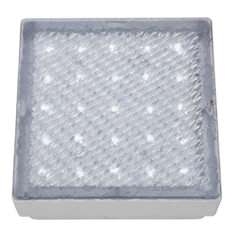 Walkover Outdoor Recessed - White Metal & Polycarbonate