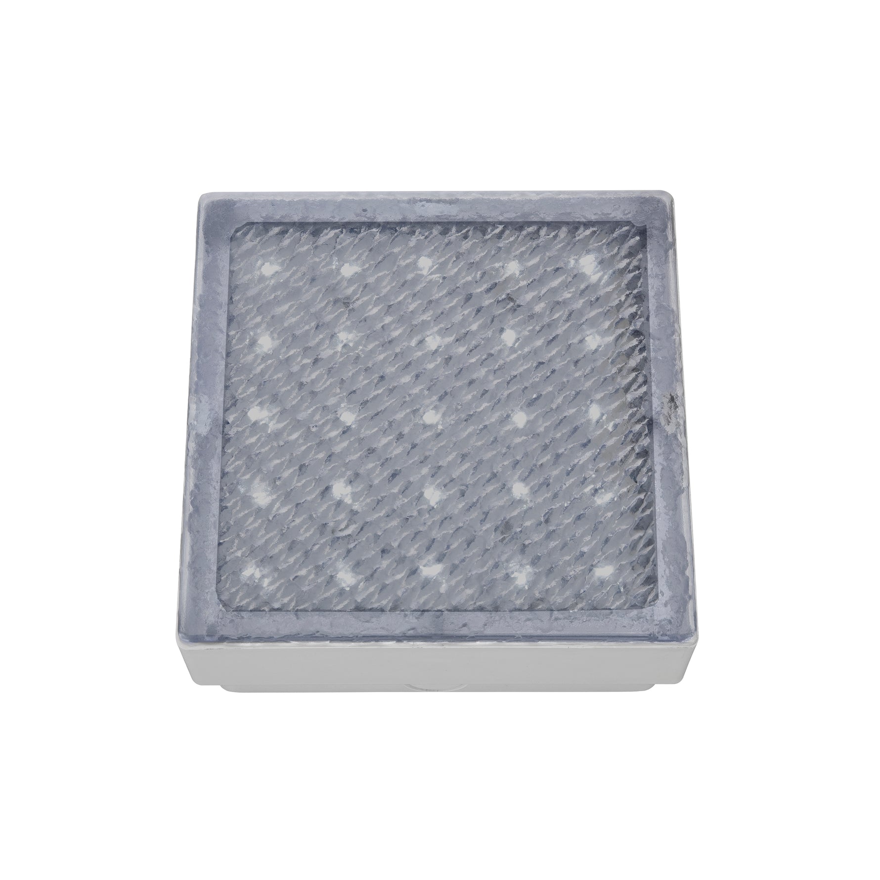 Searchlight Electric Walkover Outdoor Recessed - White Metal & Polycarbonate 9913WH