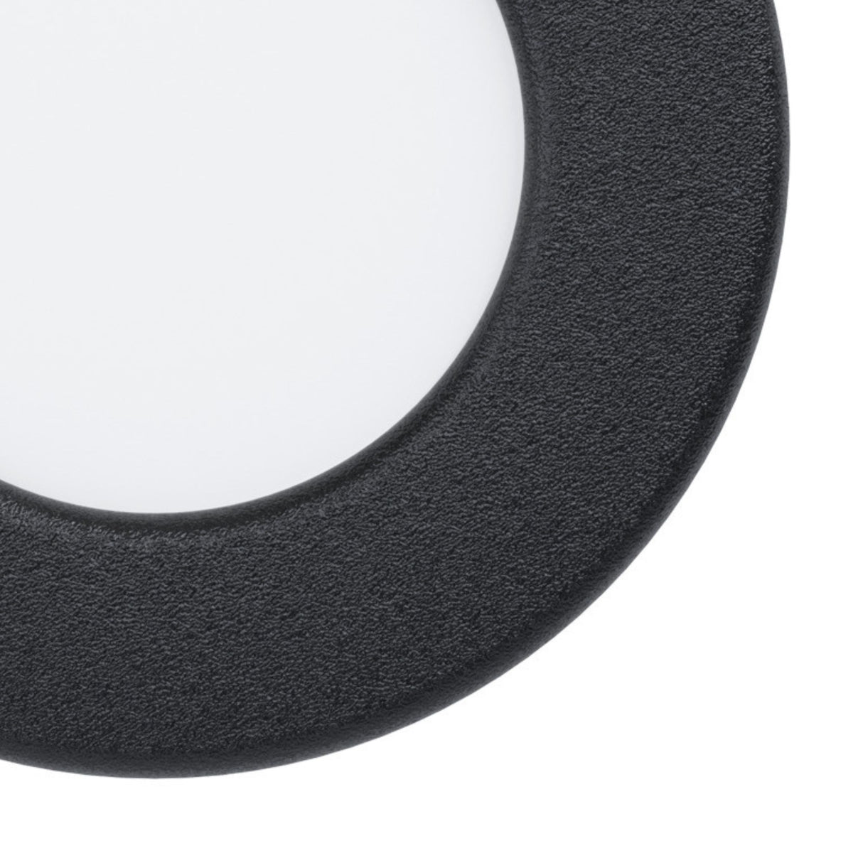 Eglo EU Fueva 5 Black LED Round Set of 3 Recessed Light, 8.6cm, 3000K