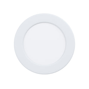 Eglo EU Fueva 5 White LED Round Recessed Light, 11.7cm, 4000K