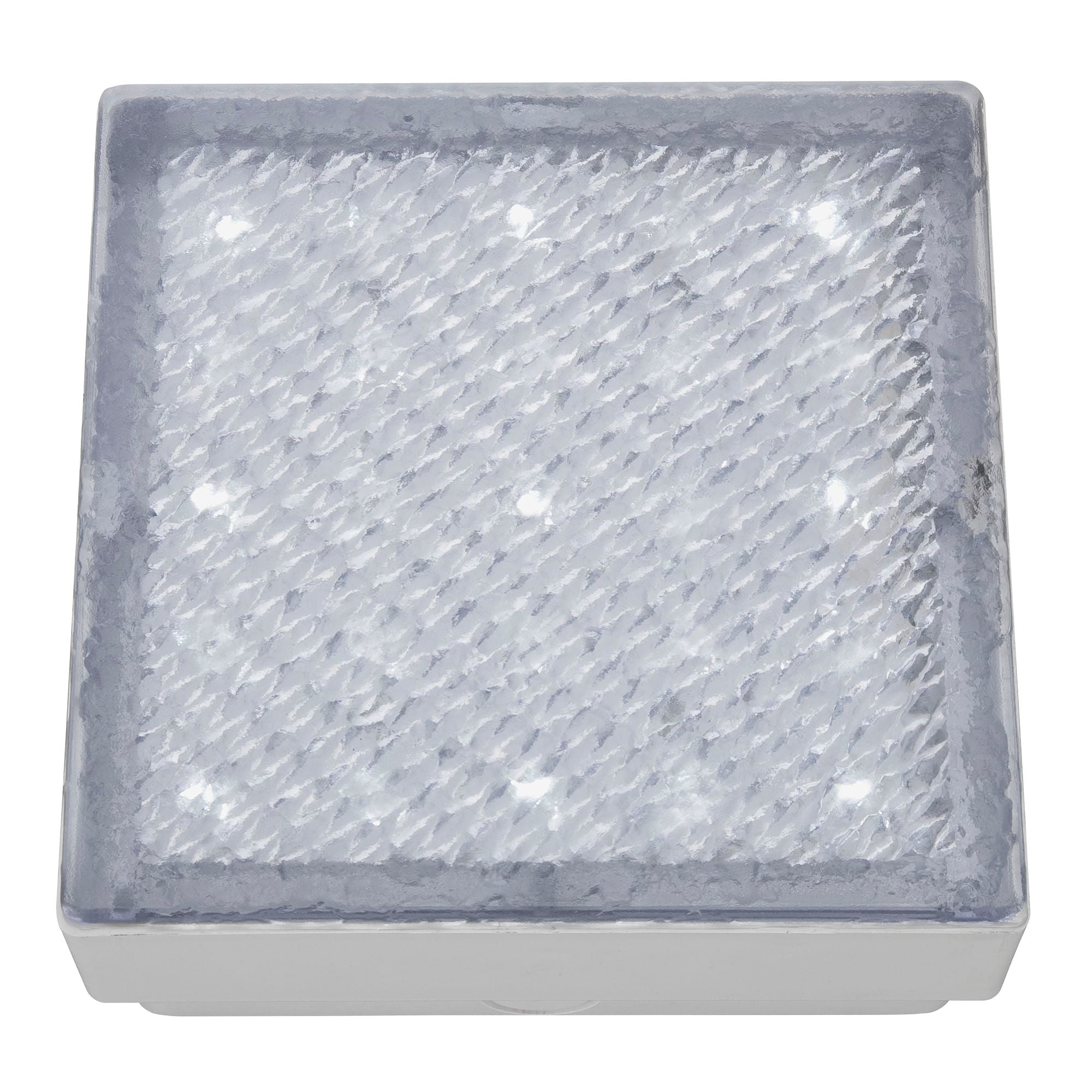 Walkover Outdoor Recessed - White Metal & Polycarbonate