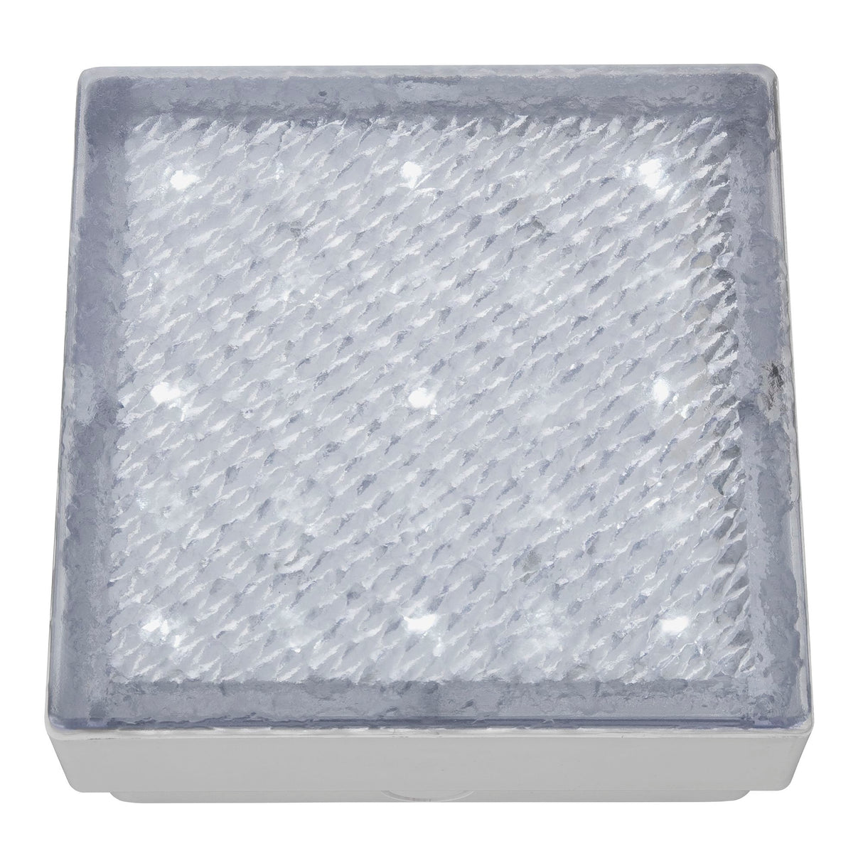 Walkover Outdoor Recessed - White Metal & Polycarbonate