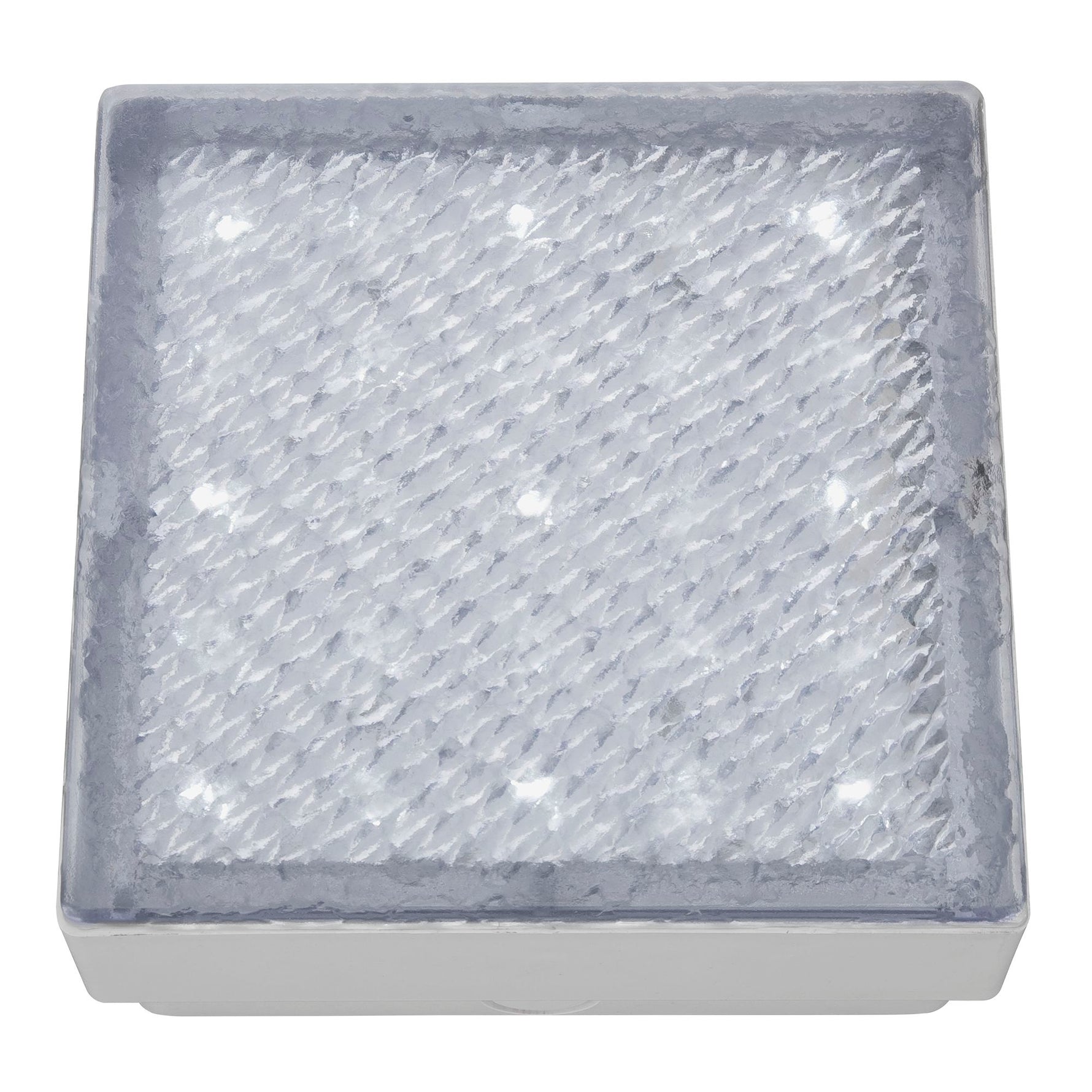 Walkover Outdoor Recessed - White Metal & Polycarbonate