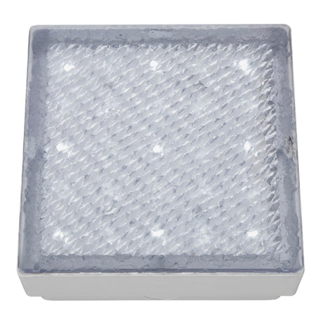 Walkover Outdoor Recessed - White Metal & Polycarbonate