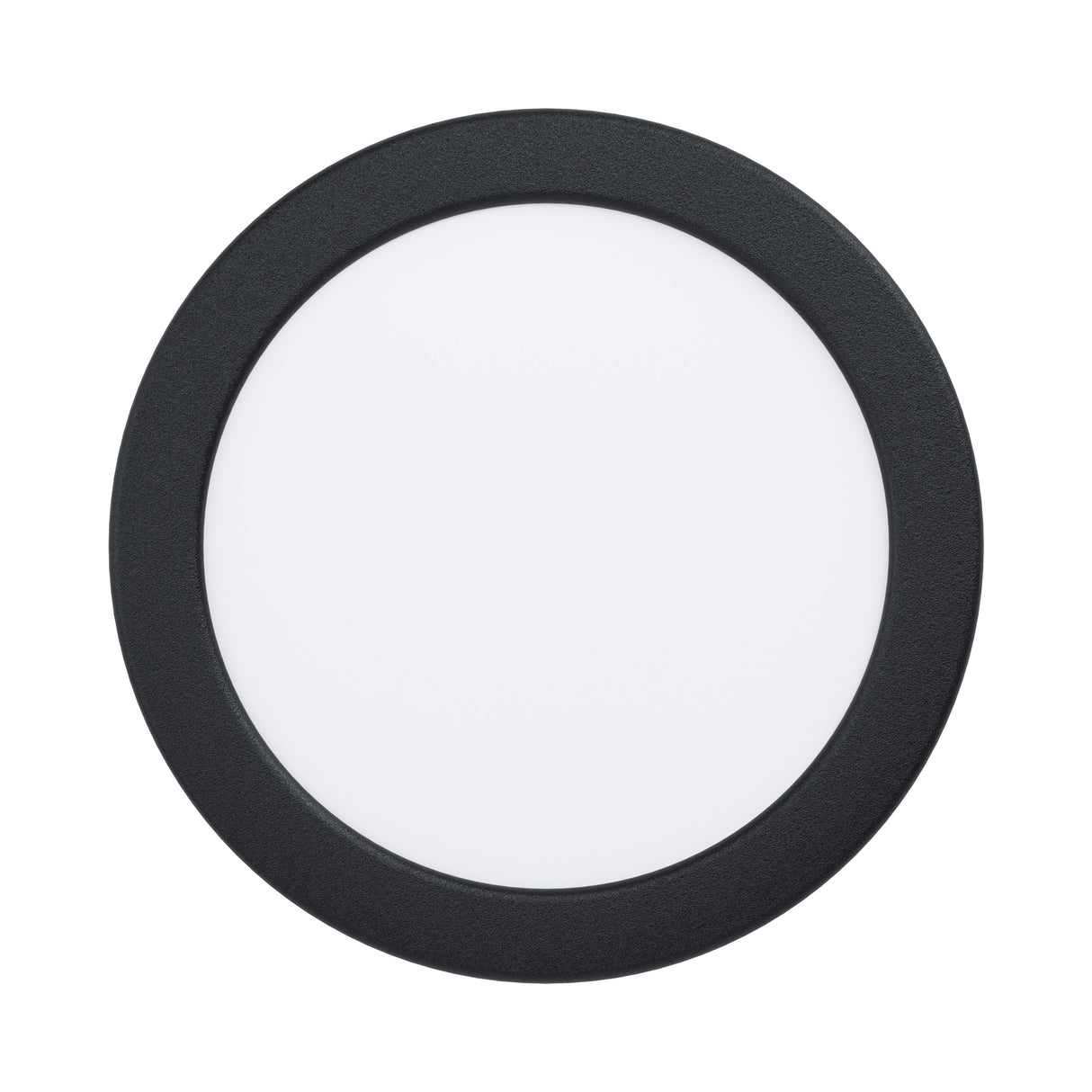 Eglo EU Fueva 5 LED Round Black Steel Recessed Light, 16.6cm, 4000K