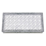 Walkover Outdoor Recessed - White Metal & Polycarbonate