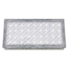 Walkover Outdoor Recessed - White Metal & Polycarbonate