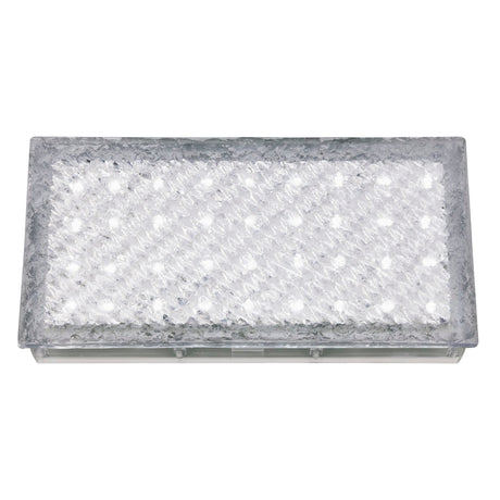 Walkover Outdoor Recessed - White Metal & Polycarbonate
