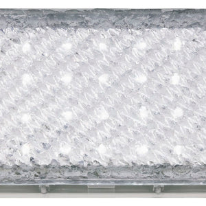 Searchlight Electric Walkover Outdoor Recessed - White Metal & Polycarbonate 9915WH