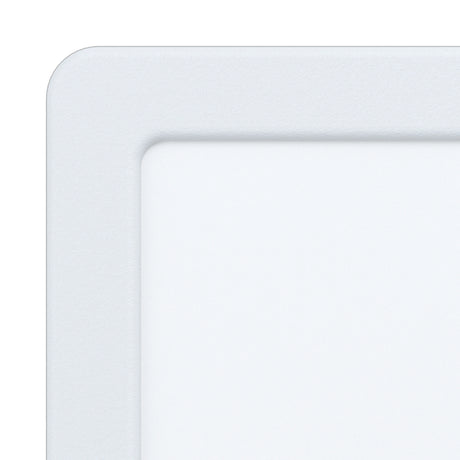 Eglo EU Fueva 5 White LED Square Recessed Light, 11.7cm, 3000K