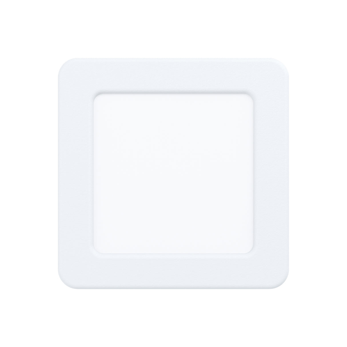 Eglo EU Fueva 5 White LED Square Recessed Light, 11.7cm, 4000K