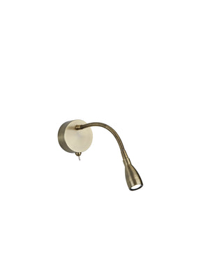 Flexy Wall Light  - Antique Brass Metal