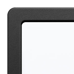 Eglo EU Fueva 5 Black LED Square Recessed Light, 11.7cm, 4000K