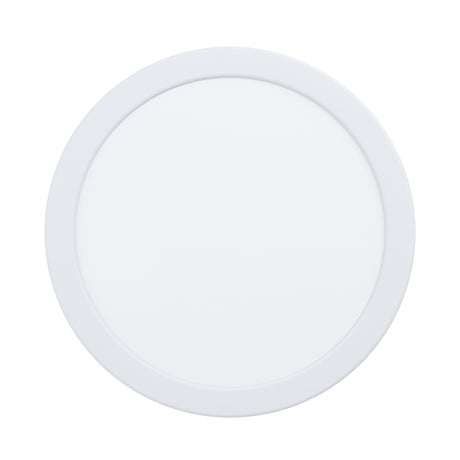 Eglo EU FUEVA?5 LED Recessed Light – White Steel, Warm White, Dimmable, Indoor Ceiling Downlight