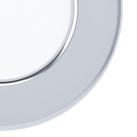 Eglo EU Fueva 5 Chrome LED Round Bathroom Recessed Light, 8.6cm, 3000K