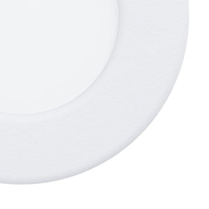 Eglo EU Fueva 5 White LED Bathroom Round Recessed Light, 8.6cm, 4000K