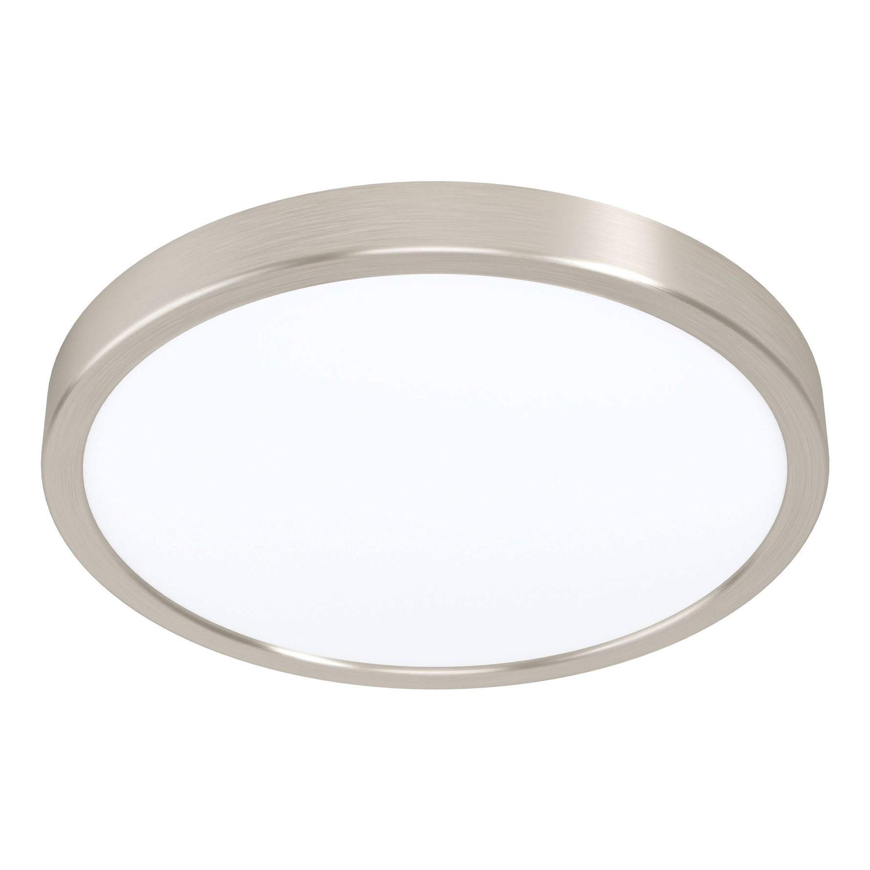 Eglo EU FUEVA?5 Surface?Mounted LED Ceiling Light – White Steel, Round, Neutral White, Indoor Lighting product image - Endon Lighting from First Light Direct with great prices and fast UK delivery